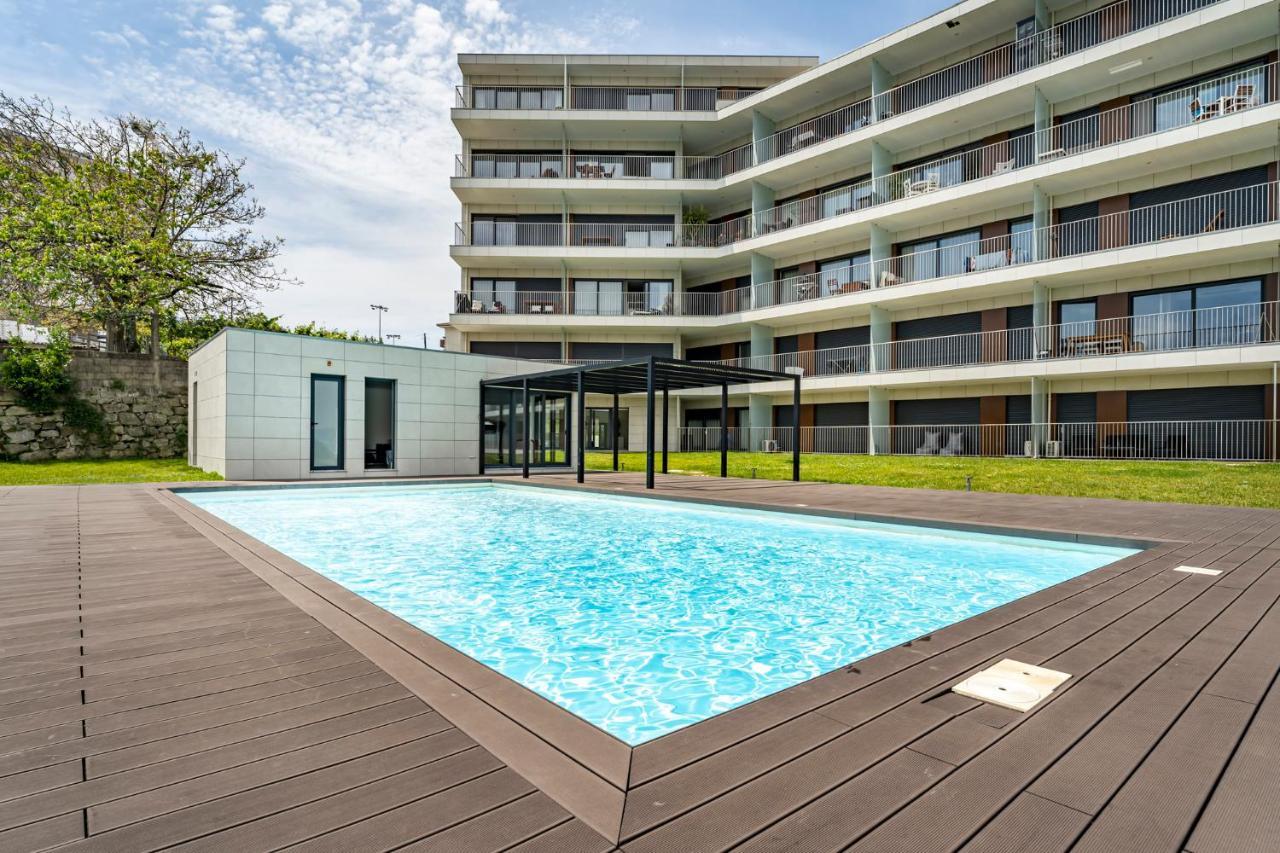 Antas Park Flat With Pool Leilighet Porto Eksteriør bilde